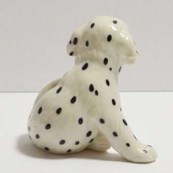 Royal Copenhagen Dalmatian Puppy Figurine back