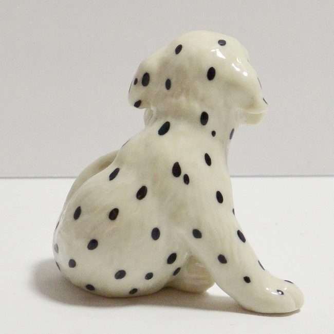 Royal Copenhagen Dalmatian Puppy Figurine back