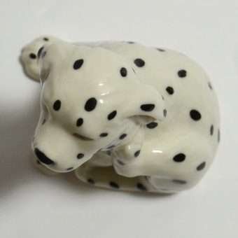 Royal Copenhagen Dalmatian Puppy Figurine Top