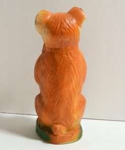 Vintage Chalkware Dog back