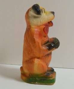 Vintage Chalkware Dog side 1
