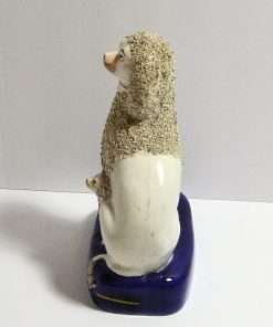 Staffordshire Poodle with Pair of Pups 1