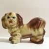 Vintage Carnival Chalkware Pekingese Dog