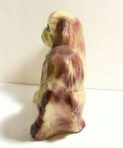 Vintage Carnival Chalkware Pekingese Dog 2