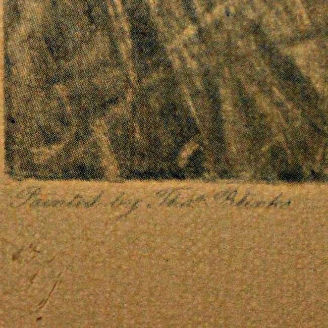 Sporting Dogs Oleograph Signed