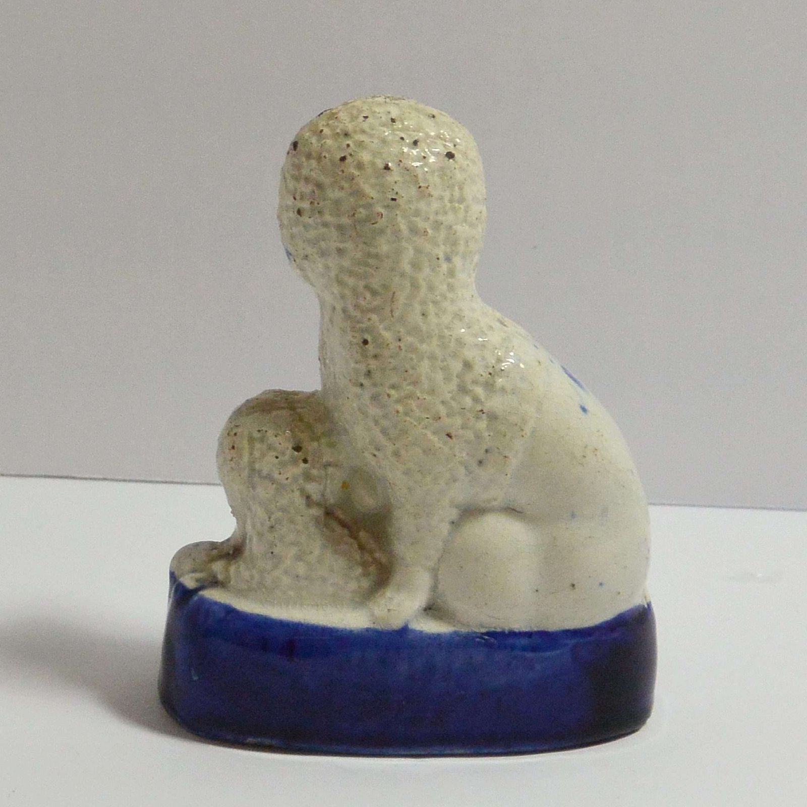 Staffordshire Poodle with Puppies Back