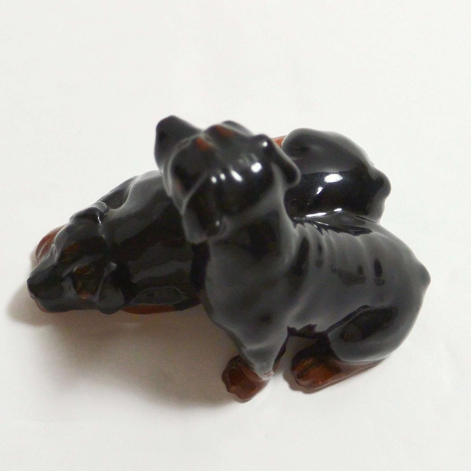 Vintage Beswick Rottweiler Puppy Dogs #5 - A Dogs Tale Collectibles