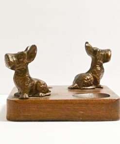 Vintage Pipe Holder with Scottish Terriers 3
