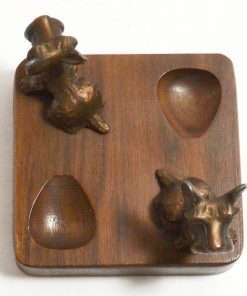 Vintage Pipe Holder with Scottish Terriers Top