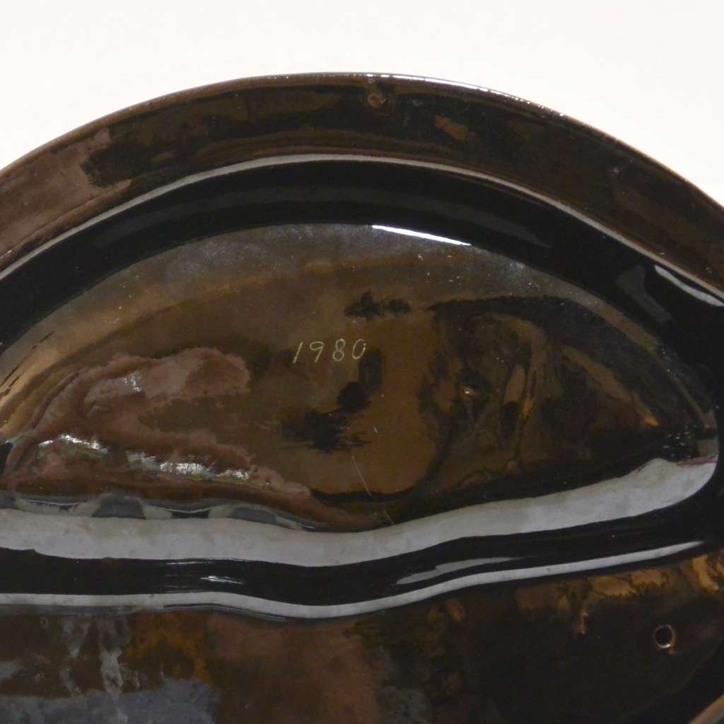 Ceramic Ashtray with Three Scottish Terrier Dogs c.1980 #5 - A Dogs Tale Collectibles