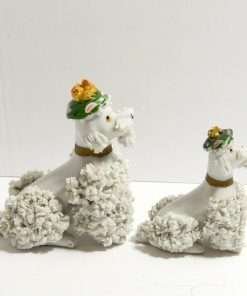 Spaghetti Poodle Dog Pair 2