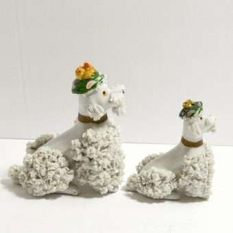 Spaghetti Poodle Dog Pair 2