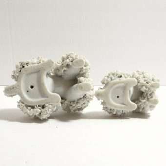 Spaghetti Poodle Dog Pair Bottom