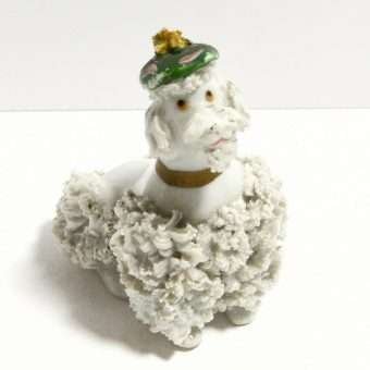 Spaghetti Poodle Dog Pair Close