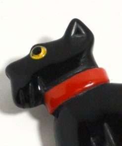 Vintage Scottish Terrier Dog Pin Close