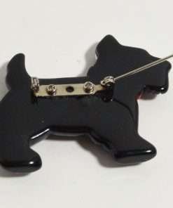 Vintage Scottish Terrier Dog Pin Oppen