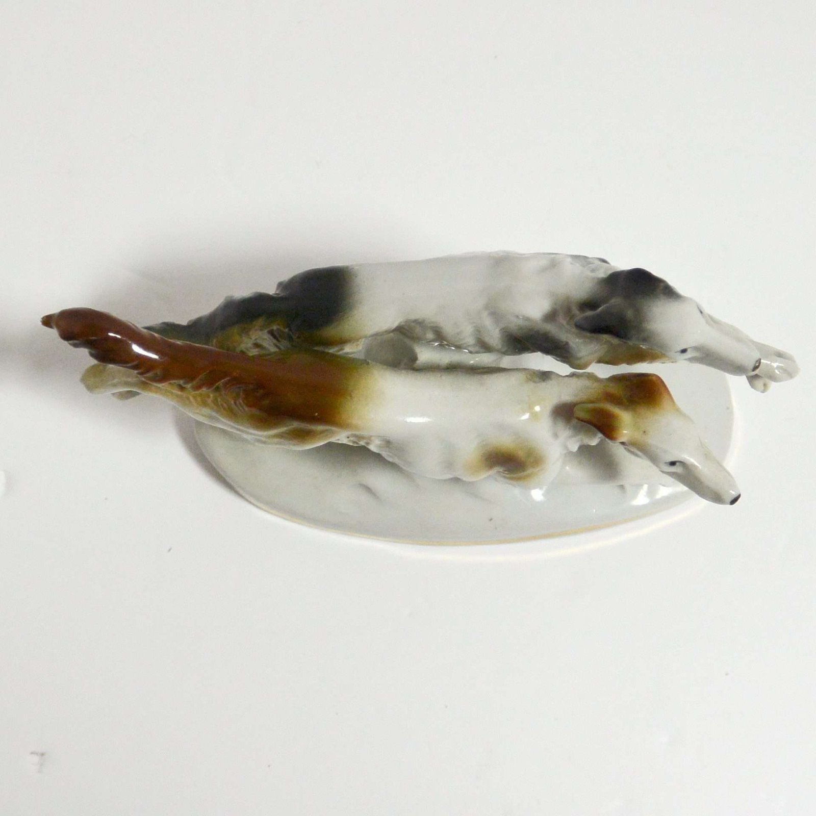 Vintage Porcelain Borzoi Dogs Figurine #5 - A Dogs Tale Collectibles