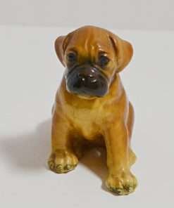 Vintage Mortens Studio Boxer Puppy