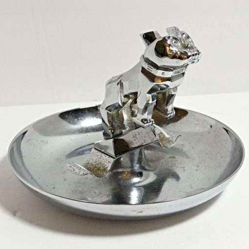 MACK TRUCKS マックトラックス ビンテージ アシュトレイ 灰皿 Vintage Mack Truck Bulldog Hood Ornament Cigar Ashtray - A Dogs