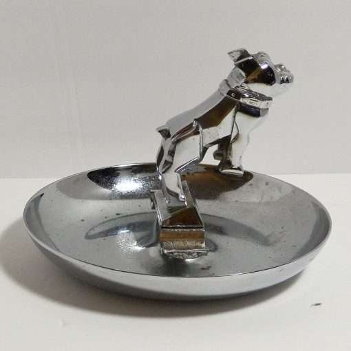 Vintage Mack Truck Bulldog Hood Ornament Cigar Ashtray - A Dogs