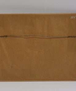 Antique Framed Art Print Great Dane Dogs Back