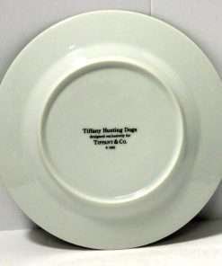 Springer Spaniel Dog Tiffany and Co. Decorative Plate Back