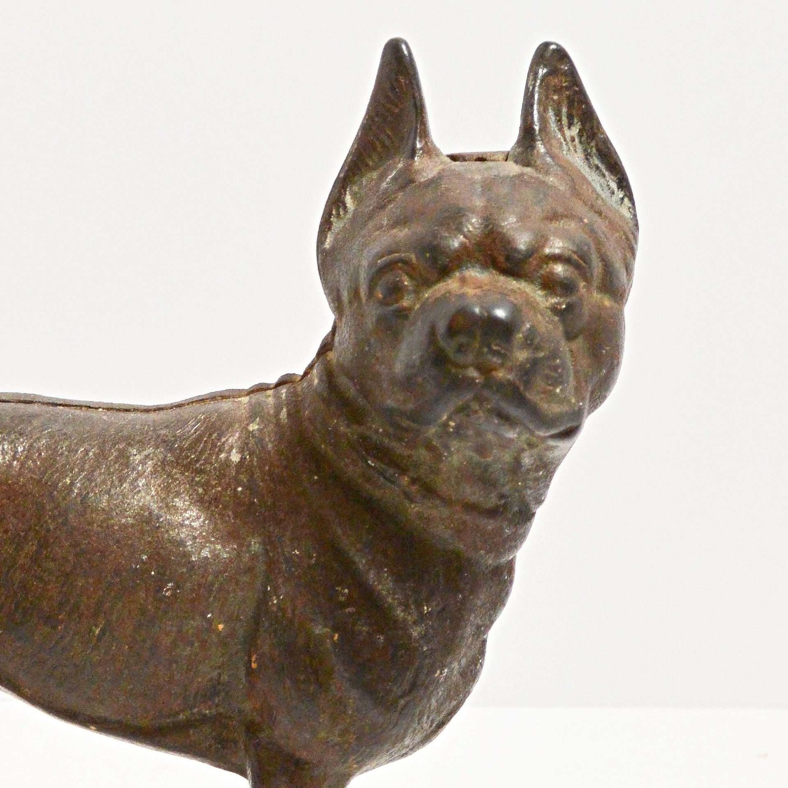 Hubley Boston Terrier Doorstop c. 1900's CSTI-2212