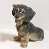 Large Royal Copenhagen Dachshund Puppy Figurine