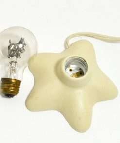 Vintage Aerolux Scottie Dog Bulb Lamp Apart