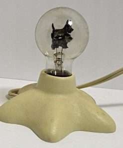 Vintage Aerolux Scottie Dog Bulb Lamp back off