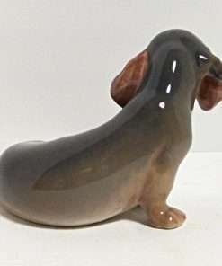 Royal Copenhagen Dachshund back