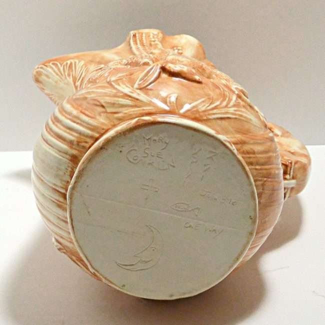 Pottery Water Pitcher with Greyhound Handle 5