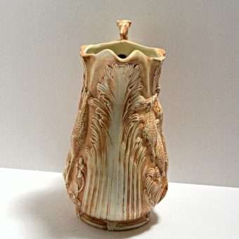 Pottery Water Pitcher with Greyhound Handle 3