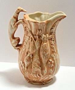Pottery Water Pitcher with Greyhound Handle 2
