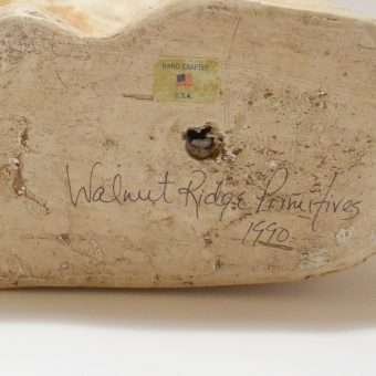 Primitive Pottery Staffordshire Dogs bottom