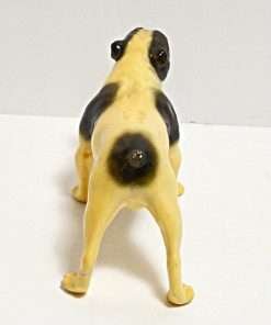 Vintage Mortens Studio Bulldog Figurine back