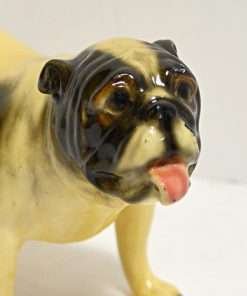 Vintage Mortens Studio Bulldog Figurine close
