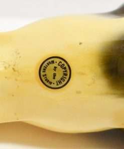 Vintage Mortens Studio Bulldog Figurine mark