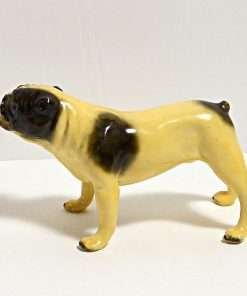 Vintage Mortens Studio Bulldog Figurine side