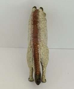 Vintage Collie Dog Figurine Cloisonne Design 5