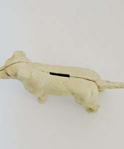 Vintage Cast Iron Lab Retriever Bank