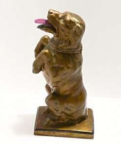 Antique Begging Dog Desktop Stamp Moistener 2