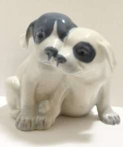 Royal Copenhagen Porcelain Pointer Puppies