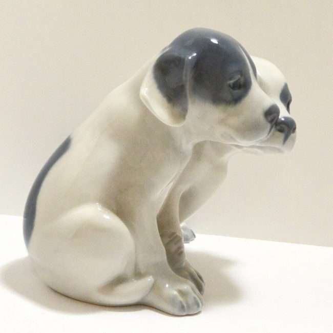 Royal Copenhagen Porcelain Pointer Puppies 1