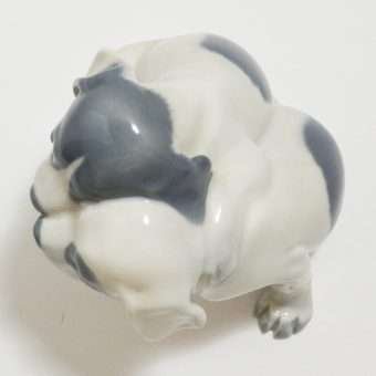 Royal Copenhagen Porcelain Pointer Puppies top