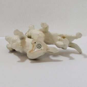 Hutschenreuther Porcelain Spaniel Dogs Figurine bottom