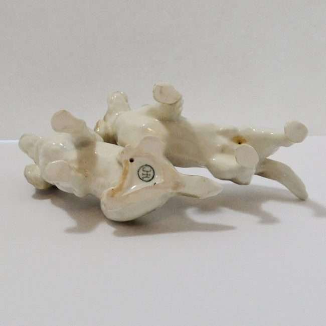 Hutschenreuther Porcelain Spaniel Dogs Figurine bottom