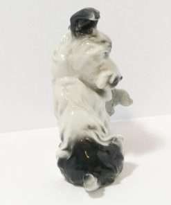 Vintage Terrier Dogs Figurine German Porcelain 3