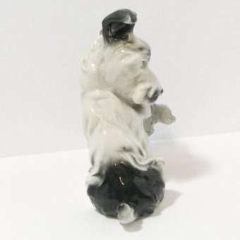 Vintage Terrier Dogs Figurine German Porcelain 3