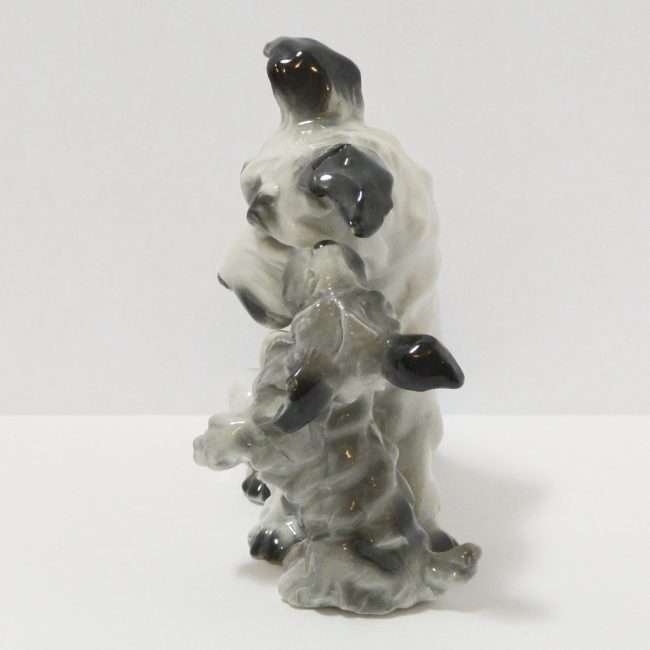 Vintage Terrier Dogs Figurine German Porcelain 2